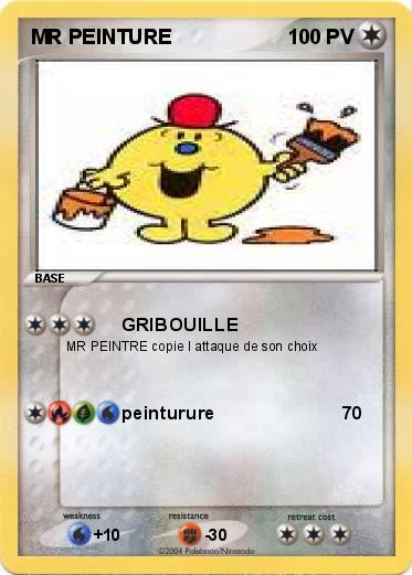 Pokemon MR PEINTURE