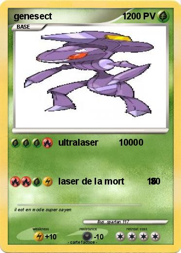 Pokemon genesect                            1