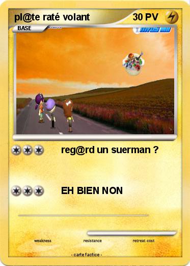 Pokemon pl@te raté volant