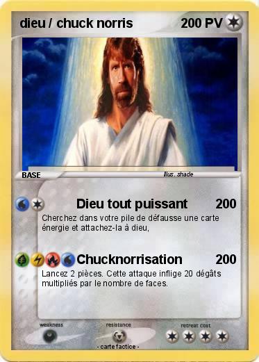 Pokemon dieu / chuck norris