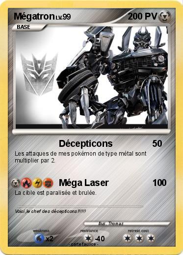 Pokemon Mégatron