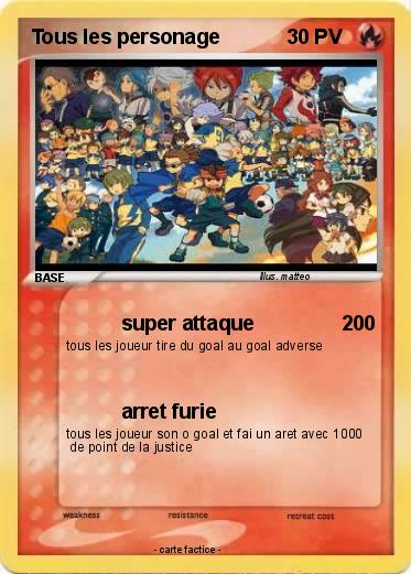 Pokemon Tous les personage