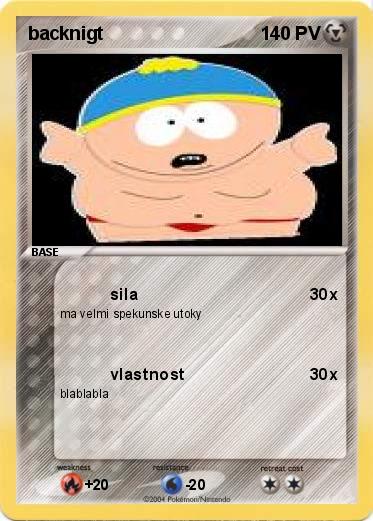 Pokemon backnigt