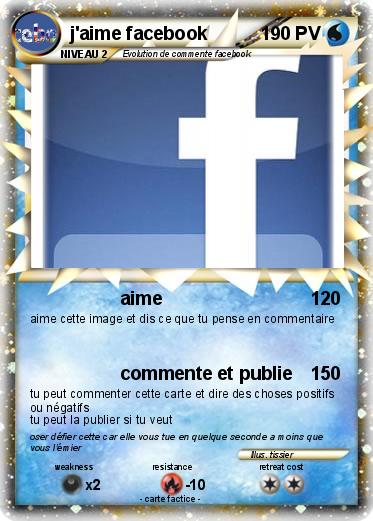 Pokemon j'aime facebook