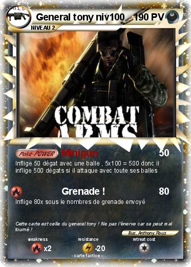 Pokemon General tony niv100