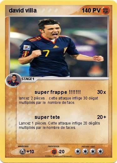 Pokemon david villa