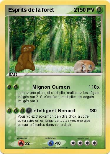Pokemon Esprits de la fôret             2