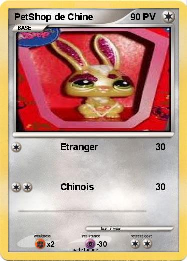 Pokemon PetShop de Chine