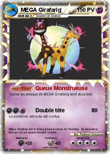 Pokemon MEGA Girafarig