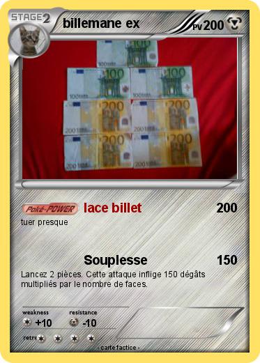 Pokemon billemane ex