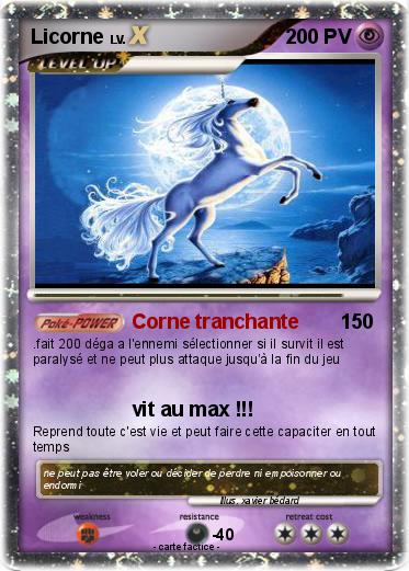 Pokemon Licorne