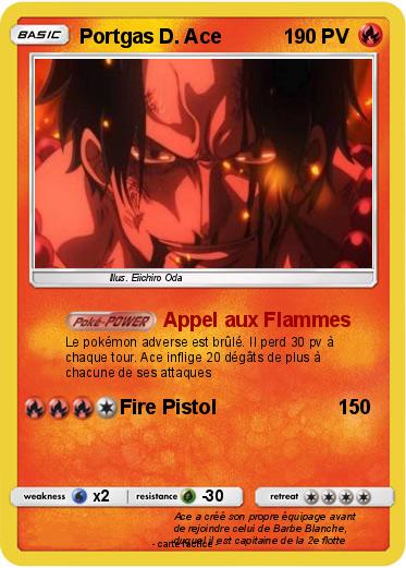 Pokemon Portgas D. Ace