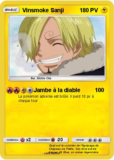 Pokemon Vinsmoke Sanji