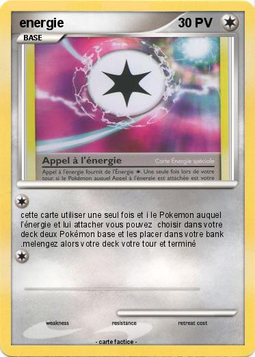 Pokemon energie