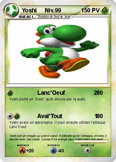 Pokemon Yoshi     Niv.99