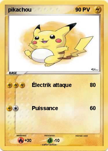 Pokemon pikachou