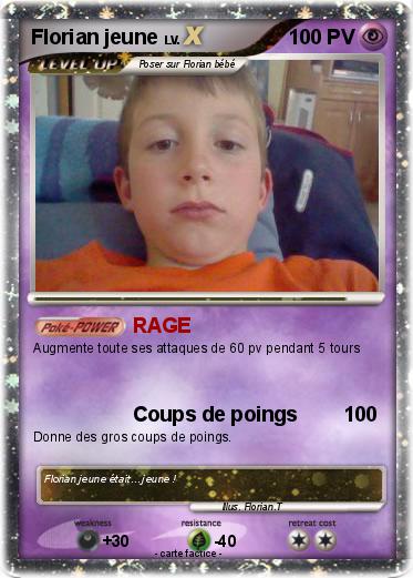 Pokemon Florian jeune