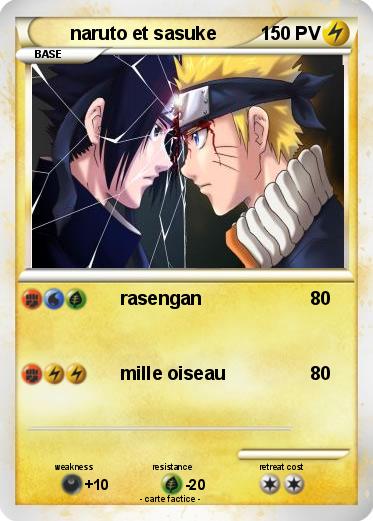 Pokemon naruto et sasuke
