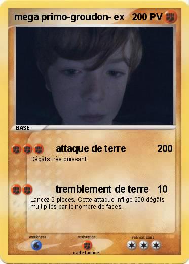 Pokemon mega primo-groudon- ex