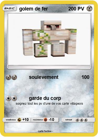 Pokemon golem de fer