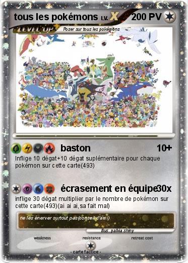 Pokemon tous les pokémons
