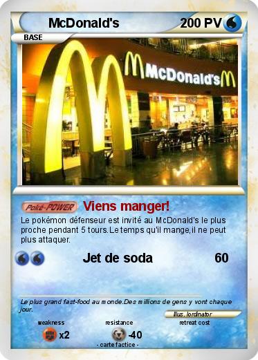 Pokemon McDonald's