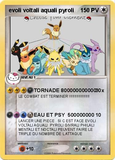 Pokemon evoli voltali aquali pyroli 