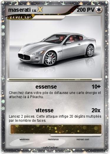 Pokemon maserati