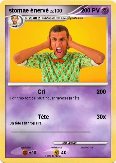 Pokemon stomae énervé