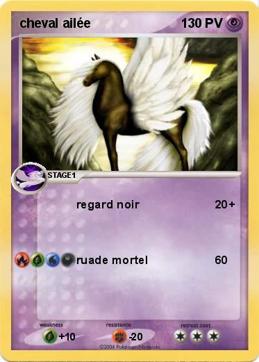 Pokemon cheval ailée