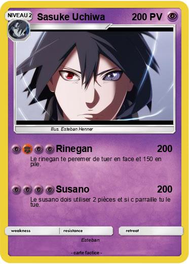 Pokemon Sasuke Uchiwa