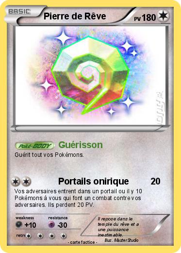 Pokemon Pierre de Rêve