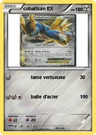 Pokemon cobaitium EX