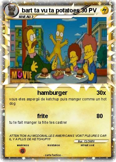 Pokemon bart ta vu ta potatoes