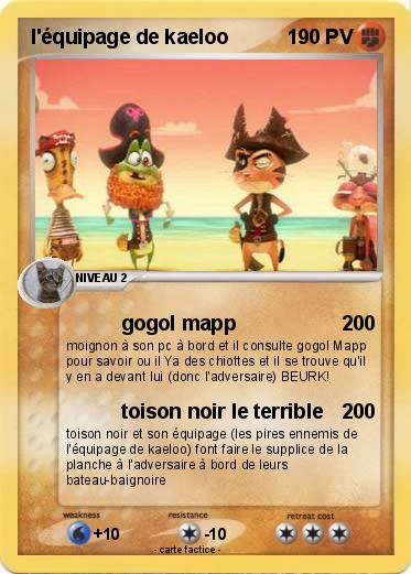Pokemon l'équipage de kaeloo