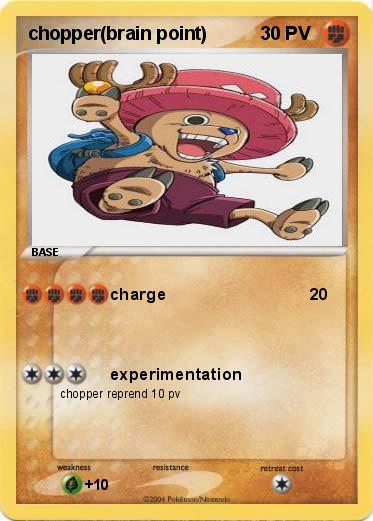 Pokemon chopper(brain point)