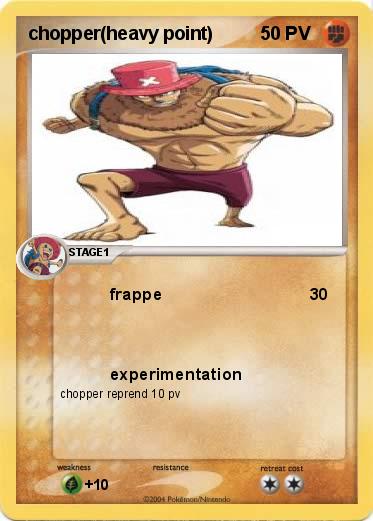 Pokemon chopper(heavy point)
