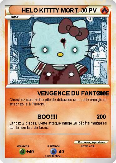 Pokemon HELO KITTTY MORT