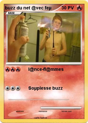 Pokemon buzz du net @vec feµ
