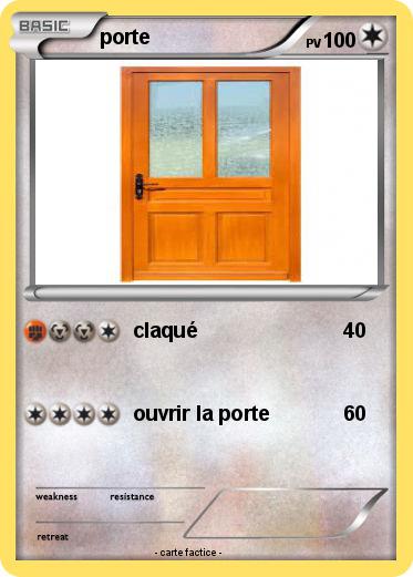 Pokemon porte