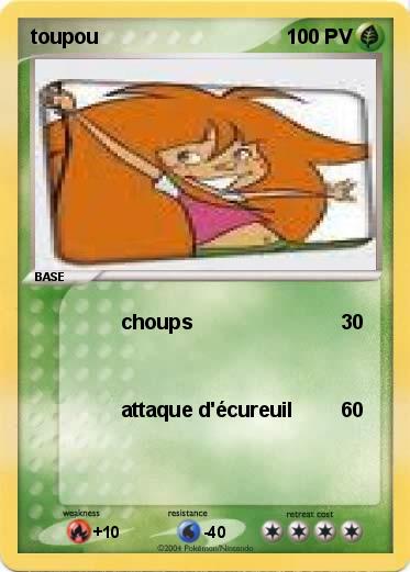 Pokemon toupou