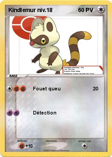 Pokemon Kindlemur niv.18