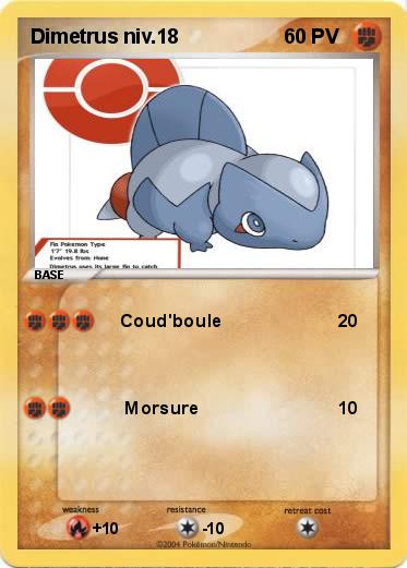 Pokemon Dimetrus niv.18