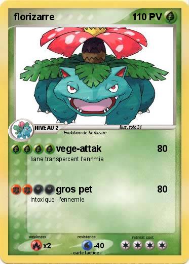 Pokemon florizarre