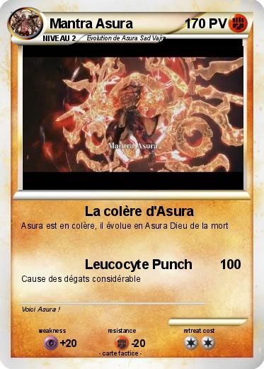 Pokemon Mantra Asura