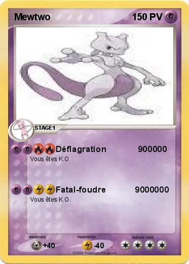 Pokemon Mewtwo