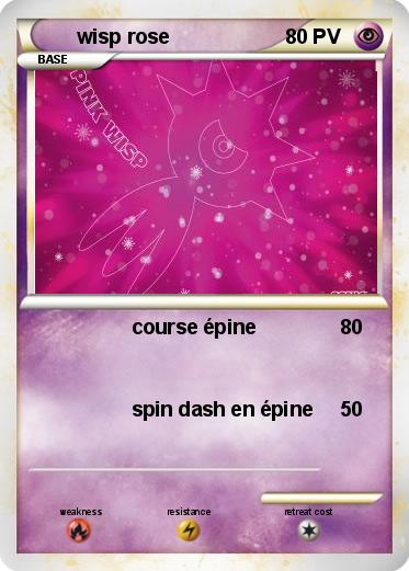 Pokemon wisp rose