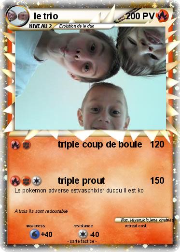 Pokemon le trio