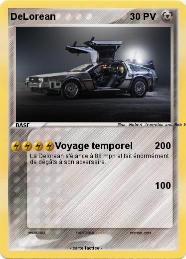 Pokemon DeLorean