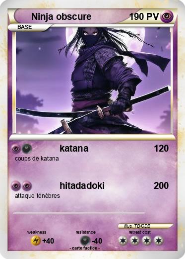 Pokemon Ninja obscure